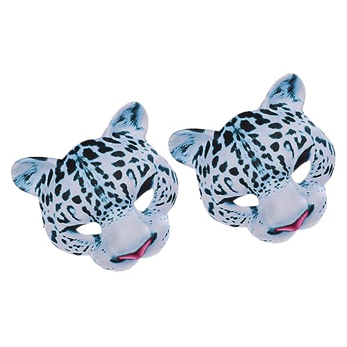 BESTYASH 2 Stück Halloween Schneeleopardenmaske Leoparden-Partyzubehör Halloweenkostüm Gesicht Maskentier halloween masken halloweenmaske Neuartige Halloween-Maske Maske für Halloween Eva BESTYASH 2 Stück Halloween Schneeleopardenmaske Leoparden-Partyzubehör Halloweenkostüm Gesicht Maskentier halloween masken halloweenmaske Neuartige Halloween-Maske Maske für Halloween Eva von BESTYASH