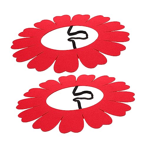 BESTYASH 2 Stück Kopfbedeckung Sonnenblume Sonnenblume Kunsthut Für Frau Mädchen Kopfbedeckung Gelb Mädchen Haarschmuck Performance Requisiten Performance Hut Kapuze Filz BESTYASH 2 Stück Kopfbedeckung Sonnenblume Sonnenblume Kunsthut Für Frau Mädchen Kopfbedeckung Gelb Mädchen Haarschmuck Performance Requisiten Performance Hut Kapuze Filz von BESTYASH