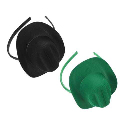 BESTYASH 2 Stück Mini Cowboy Hut Haarbänder Leichte Western Party Haarreifen für Frauen und Mädchen Dekorativer Festival Kopfschmuck für Halloween Karneval und Geburtstagsfeiern BESTYASH 2 Stück Mini Cowboy Hut Haarbänder Leichte Western Party Haarreifen für Frauen und Mädchen Dekorativer Festival Kopfschmuck für Halloween Karneval und Geburtstagsfeiern von BESTYASH