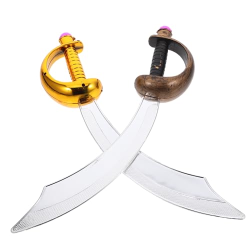 BESTYASH 2er-Pack PVC-piratenspielzeug Für Kinder Sicherer Kunststoff Für Rollenspiele Kinder Halloween-Geburtstagsparty-Dekorationen BESTYASH 2er-Pack PVC-piratenspielzeug Für Kinder Sicherer Kunststoff Für Rollenspiele Kinder Halloween-Geburtstagsparty-Dekorationen von BESTYASH