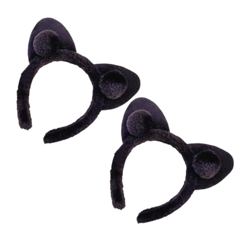 BESTYASH 2 Stück Teiliges Katzenohren Haarband Weiche Haarschmuck Kopfbedeckung für Make Up Gesichtswäsche Spa Joggen Bequeme Haarschonende Stirnbänder mit Niedlichem Design für Damen BESTYASH 2 Stück Teiliges Katzenohren Haarband Weiche Haarschmuck Kopfbedeckung für Make Up Gesichtswäsche Spa Joggen Bequeme Haarschonende Stirnbänder mit Niedlichem Design für Damen von BESTYASH