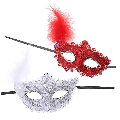 BESTYASH 2stücke Venezianische Maske Für Damen Elegante Karnevalsmaske Für Fasching Halloween Und Kostümpartys Leicht Und Komfortabel Für Cosplay Und Rollenspiele BESTYASH 2stücke Venezianische Maske Für Damen Elegante Karnevalsmaske Für Fasching Halloween Und Kostümpartys Leicht Und Komfortabel Für Cosplay Und Rollenspiele von BESTYASH