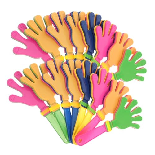 BESTYASH 20 Stück Teiliges Buntes Kunststoff Handklapper Leichte und Handliche Lärm Erzeuger für Lustiges Partyspielzeug für Karneval Festival Geburtstag und Zufällige Zufällige Farbe BESTYASH 20 Stück Teiliges Buntes Kunststoff Handklapper Leichte und Handliche Lärm Erzeuger für Lustiges Partyspielzeug für Karneval Festival Geburtstag und Zufällige Zufällige Farbe von BESTYASH
