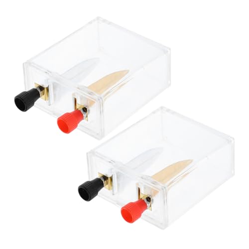 BESTYASH 2Er-Sets-Box Salzwasser -Batterie -Experimentbox Vorbau-Kit selber Machen DIY-Lernset DIY-Wissenschaftsprojekt Wissenschaftsprojekt-Kit Eisen Transparent BESTYASH 2Er-Sets-Box Salzwasser -Batterie -Experimentbox Vorbau-Kit selber Machen DIY-Lernset DIY-Wissenschaftsprojekt Wissenschaftsprojekt-Kit Eisen Transparent von BESTYASH