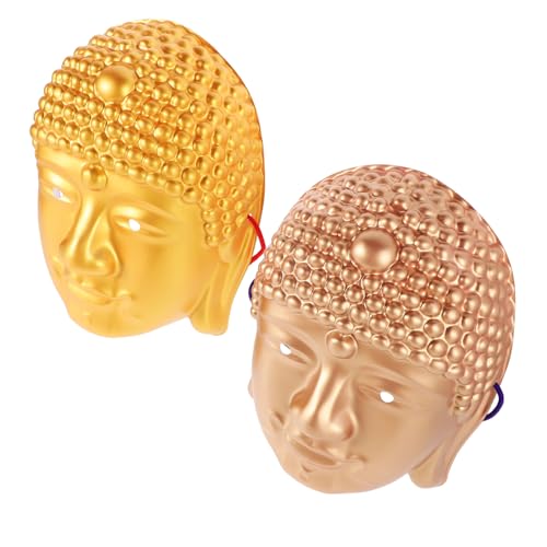 BESTYASH Buddha-maske Aus Kunststoff – Halloween-maske Neuartige Karnevalsmaske Geschlechtsneutral Perfekt Für Männer Und Frauen von BESTYASH
