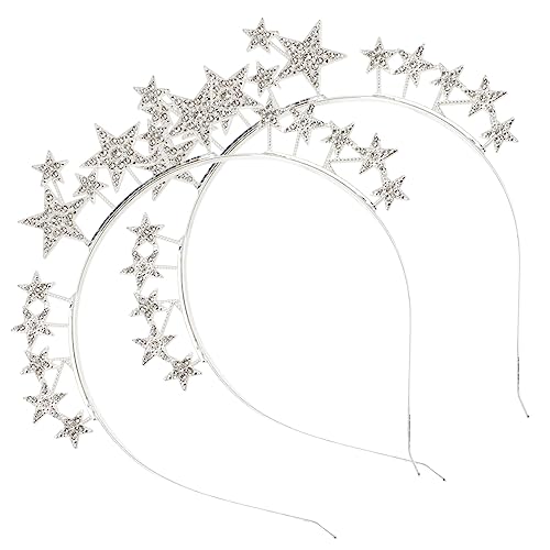 BESTYASH 2Stücke Glitzer Stirnbänder für Leichtes Metal Haaraccessoire für Partys Tänze und Besondere Anlässe Haardekoration BESTYASH 2Stücke Glitzer Stirnbänder für Leichtes Metal Haaraccessoire für Partys Tänze und Besondere Anlässe Haardekoration von BESTYASH