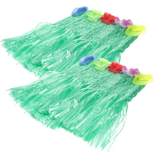 BESTYASH 2stücke Teiliges Hawaiianisches Kostüm Kunststoff Mit Grasrock Und Blumen-accessoires Für Luau-partys Für Tanz-events Und Festliche Anlässe BESTYASH 2stücke Teiliges Hawaiianisches Kostüm Kunststoff Mit Grasrock Und Blumen-accessoires Für Luau-partys Für Tanz-events Und Festliche Anlässe von BESTYASH