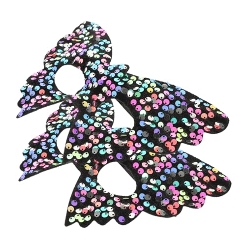 BESTYASH 2stücke Pailletten-butterfly-maske Für Damen Elegante Augenmaske Für Karneval Halloween Und Maskenball Für Festlichkeiten Und Thematische Partys von BESTYASH