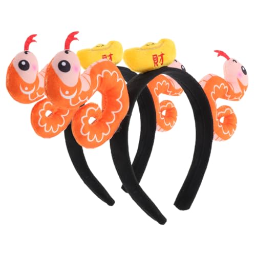 BESTYASH 2stücke Plüsch Schlangen-stirnbänder Für Damen Lustige Haaraccessoires Für Halloween Und Neujahrsfeiern Für Kostümpartys Und Festliche Anlässe von BESTYASH