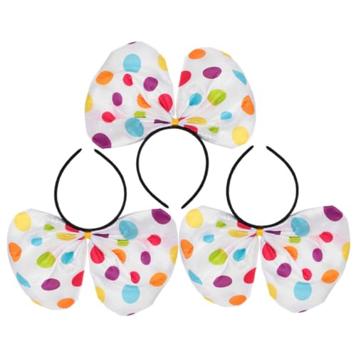 BESTYASH 3 Stück Stirnband Halloween Clown Zubehör Halloween Haarbänder Clown Haarband Clown Cosplay Plüsch Clown Haarbänder Kopfschmuck Karneval Outfit Clown Haarspange Polyester BESTYASH 3 Stück Stirnband Halloween Clown Zubehör Halloween Haarbänder Clown Haarband Clown Cosplay Plüsch Clown Haarbänder Kopfschmuck Karneval Outfit Clown Haarspange Polyester von BESTYASH