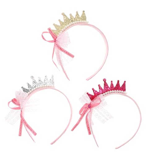 BESTYASH 3 Stück Teiliges Haarband mit Krone Design Imitation Perlen Haarschmuck für Partys und Besondere Anlässe Leicht und Tragbar Geschenkidee BESTYASH 3 Stück Teiliges Haarband mit Krone Design Imitation Perlen Haarschmuck für Partys und Besondere Anlässe Leicht und Tragbar Geschenkidee von BESTYASH