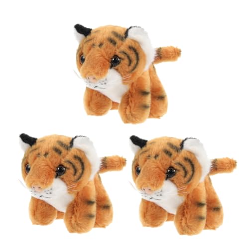 BESTYASH 3 Stück Teiliges Tiger Plüsch Schlüsselanhänger Set Weiches Kuscheltier Material Dschungel Design als Taschen oder Rucksackanhänger Partygeschenke für Erwachsene BESTYASH 3 Stück Teiliges Tiger Plüsch Schlüsselanhänger Set Weiches Kuscheltier Material Dschungel Design als Taschen oder Rucksackanhänger Partygeschenke für Erwachsene von BESTYASH