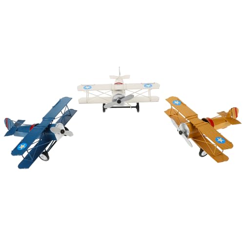 BESTYASH 3 Teiliges Flugzeugmodell Ornament Vintage Retro Flugzeugmodellbausatz Luftfahrtdekor Weihnachtsbaum Hängeflugzeug Stil Hängendes Flugzeugdekor Weihnachtsschmuck BESTYASH 3 Teiliges Flugzeugmodell Ornament Vintage Retro Flugzeugmodellbausatz Luftfahrtdekor Weihnachtsbaum Hängeflugzeug Stil Hängendes Flugzeugdekor Weihnachtsschmuck von BESTYASH