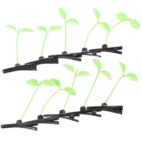 BESTYASH 30 Stück Teiliges Haarspangen Damen und Mädchen Leichte Bunte Sprout Clips für DIY Frisuren Party Cosplay und Fotoshootings Komfortable Haarklammern Kunststoff von BESTYASH