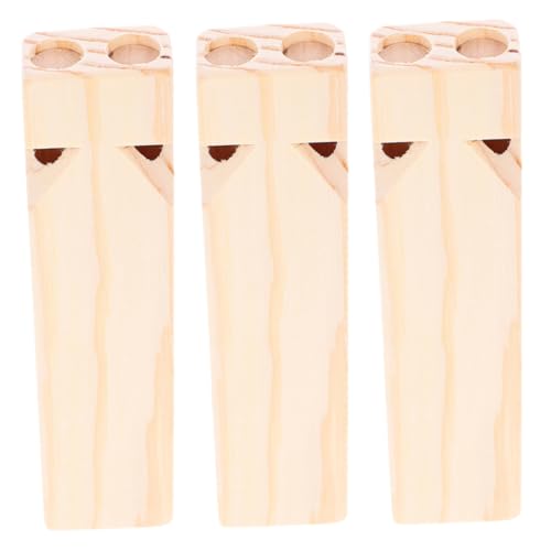 BESTYASH 3Stücke Holzpfeife Orff Musikinstrument DIY Bemaltes Fördert Kreativität und Musikalität für Vorschule und Partygeschenke BESTYASH 3Stücke Holzpfeife Orff Musikinstrument DIY Bemaltes Fördert Kreativität und Musikalität für Vorschule und Partygeschenke von BESTYASH