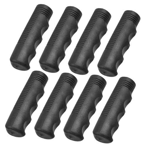 BESTYASH 4 Paare Rutschfester Griff Handgriffe mit Griffgriff Griffe für Schubkarrengriffe Griffverlängerung für Rollstuhlfahrer Griff Griffe PVC Black BESTYASH 4 Paare Rutschfester Griff Handgriffe mit Griffgriff Griffe für Schubkarrengriffe Griffverlängerung für Rollstuhlfahrer Griff Griffe PVC Black von BESTYASH