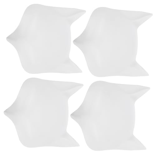 BESTYASH 4 Stück Blanko-katzenmaske: Blanko-masken Mit Weißem Gesicht, Bemalt, Diy-masken, Tier-cosplay, Verkleidung, Maskerade – Halloween-kostüm-zubehör, Party-requisiten, Dekorationen BESTYASH 4 Stück Blanko-katzenmaske: Blanko-masken Mit Weißem Gesicht, Bemalt, Diy-masken, Tier-cosplay, Verkleidung, Maskerade – Halloween-kostüm-zubehör, Party-requisiten, Dekorationen von BESTYASH