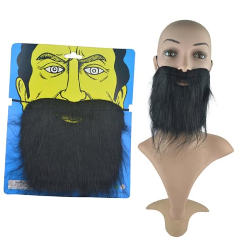 BESTYASH 4-teiliges Cosplay-bart- Und Schnurrbart-Set – Selbstklebend – Grau – Party-Requisiten – Einzigartige Halloween- Und Maskeradenkostüme BESTYASH 4-teiliges Cosplay-bart- Und Schnurrbart-Set – Selbstklebend – Grau – Party-Requisiten – Einzigartige Halloween- Und Maskeradenkostüme von BESTYASH