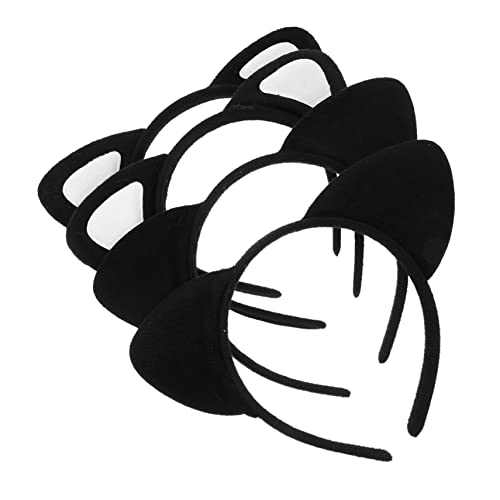 BESTYASH 4 Stück Katzenohren Haarreif Party Accessoire für Damen für Kostüme Cosplay und Festivals mit Stilvollem Design und Festlicher Ausstrahlung BESTYASH 4 Stück Katzenohren Haarreif Party Accessoire für Damen für Kostüme Cosplay und Festivals mit Stilvollem Design und Festlicher Ausstrahlung von BESTYASH
