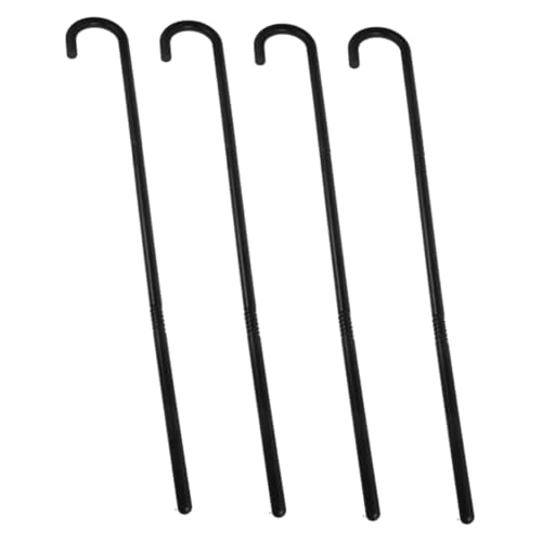 BESTYASH 4 Stück Spazierstock, Vintage-spazierstock, Retro-Halloween-kostümzubehör Für Cosplay, Verkleidung Und Bühnenauftritt, Schwarz BESTYASH 4 Stück Spazierstock, Vintage-spazierstock, Retro-Halloween-kostümzubehör Für Cosplay, Verkleidung Und Bühnenauftritt, Schwarz von BESTYASH