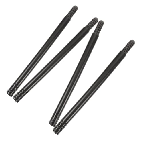 BESTYASH 4 Stück Teiliges Hexenbesen Ersatzstiel mit Gewindeverbindung Stabile Kunststoff-besenstange Langlebig und Bruchfest für Halloween Cosplay und Bühnenauftritte von BESTYASH