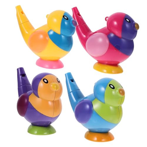 BESTYASH 4 Stück Kinder Vogelpfeife Badewannenspielzeug Cartoon Vogel Spielzeug Für Babys Wasserspielzeug Mit Gesang Bpa Frei Sicher Für Kinder Interaktives Badespielzeug Für Badewanne BESTYASH 4 Stück Kinder Vogelpfeife Badewannenspielzeug Cartoon Vogel Spielzeug Für Babys Wasserspielzeug Mit Gesang Bpa Frei Sicher Für Kinder Interaktives Badespielzeug Für Badewanne von BESTYASH