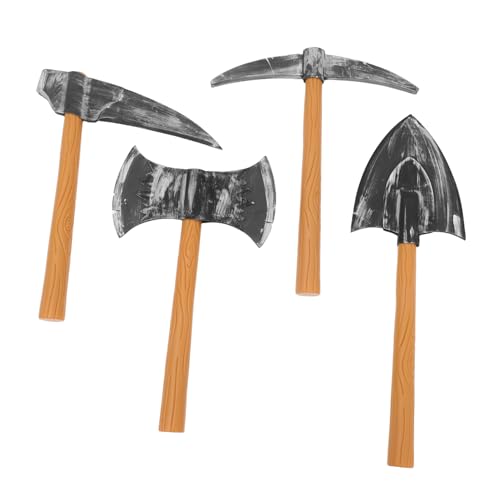BESTYASH 4 Stück Zwergen-Requisiten Halloween-Requisiten Masse Ornamente Halloweenkostüm Gnom Cosplay Spitzhacke Zwerg-Spitzhacke-Requisite Halloween- Kostüm Plastik BESTYASH 4 Stück Zwergen-Requisiten Halloween-Requisiten Masse Ornamente Halloweenkostüm Gnom Cosplay Spitzhacke Zwerg-Spitzhacke-Requisite Halloween- Kostüm Plastik von BESTYASH