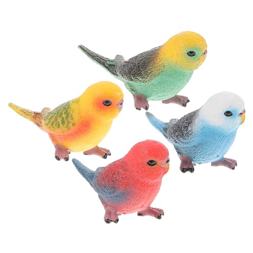 BESTYASH 4Stücke Teiliges Künstliche Papageienfiguren Lebensechte Vogelmodelle für Miniaturgarten Dekoration Kompakt Realistische Formen für Gartenaccessoires BESTYASH 4Stücke Teiliges Künstliche Papageienfiguren Lebensechte Vogelmodelle für Miniaturgarten Dekoration Kompakt Realistische Formen für Gartenaccessoires von BESTYASH