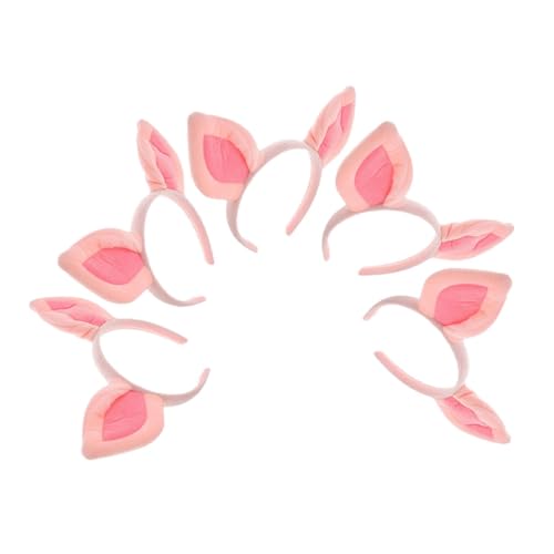 BESTYASH 5 Stück Teiliges Pinkes Schweineohren Haarband aus Weichem Niedliches Tier Kostüm Accessoire für Damen für Party Cosplay Fotos und Hautpflege Beim Waschen BESTYASH 5 Stück Teiliges Pinkes Schweineohren Haarband aus Weichem Niedliches Tier Kostüm Accessoire für Damen für Party Cosplay Fotos und Hautpflege Beim Waschen von BESTYASH