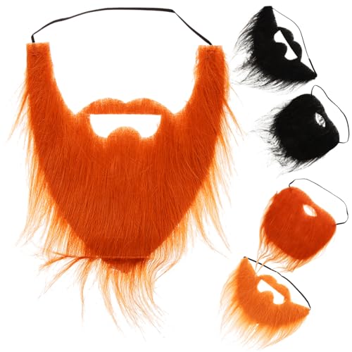 BESTYASH 5Stücke Halloween Gefälschte Schnurrbärte Ankleben Lustige Accessoires Für Kostümpartys Maskerade Karneval von BESTYASH