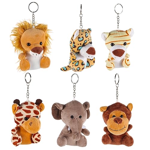 BESTYASH 6 Stck. Mini-plüschtier Zeug Tier Kleine Ausgestopfte Tiermasse Kleine Spielsachen Ausgestopfte Tiere Kleines Kuscheltier Süße Kuscheltiere Stoff von BESTYASH