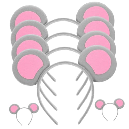 BESTYASH 6 Stück Teiliges Tier Haarband mit Mausohren für Erwachsene Cosplay Stirnband Foto Requisiten für Partys und Feiertage Vielseitig und Verformungsresistent für Kostüme und Make Up BESTYASH 6 Stück Teiliges Tier Haarband mit Mausohren für Erwachsene Cosplay Stirnband Foto Requisiten für Partys und Feiertage Vielseitig und Verformungsresistent für Kostüme und Make Up von BESTYASH