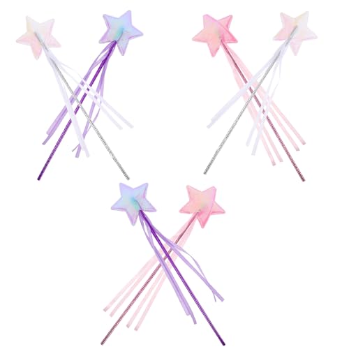 BESTYASH Pentagramm-fee 6-teiliger Stern Für Kinder Weiche Und Sichere Verkleidungsrequisiten Für Halloween BESTYASH Pentagramm-fee 6-teiliger Stern Für Kinder Weiche Und Sichere Verkleidungsrequisiten Für Halloween von BESTYASH