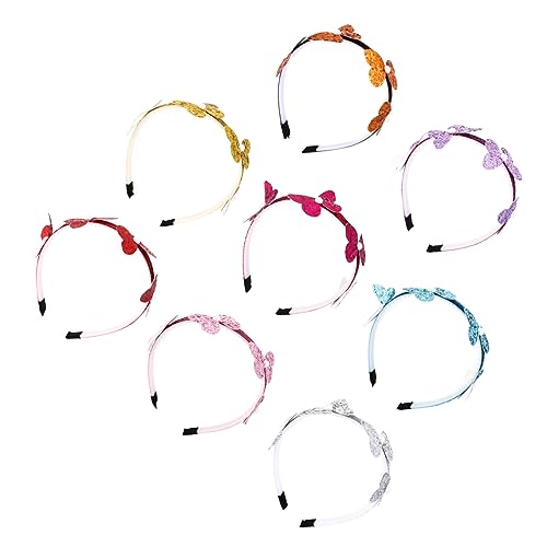 BESTYASH 8 Stück Teiliges Glitter Haarband für Schmetterlings Design Rutschfeste Haarreifen für Partys Fotorequisiten und Festliche Anlässe Modischer Haarschmuck aus Hochwertigem Material BESTYASH 8 Stück Teiliges Glitter Haarband für Schmetterlings Design Rutschfeste Haarreifen für Partys Fotorequisiten und Festliche Anlässe Modischer Haarschmuck aus Hochwertigem Material von BESTYASH