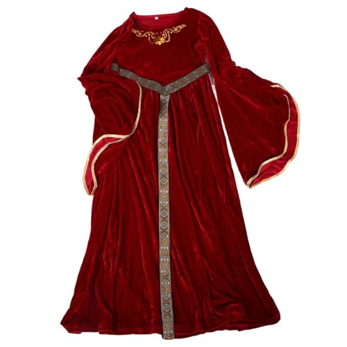 BESTYASH Ballkleid für Retro-Kostüm leichte Luxusdekoration prinzessin kleidung Abschlussballkleidung Prinzessinnenkostüm langärmliges Kleid für Mädchen mittelalterliches Kleid Satin BESTYASH Ballkleid für Retro-Kostüm leichte Luxusdekoration prinzessin kleidung Abschlussballkleidung Prinzessinnenkostüm langärmliges Kleid für Mädchen mittelalterliches Kleid Satin von BESTYASH