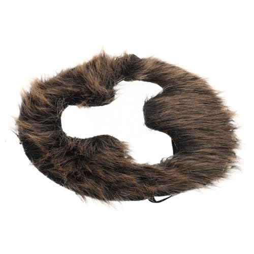 BESTYASH Bart verkleiden Rollenspiel Bart falscher Bart Requisitenbart brauner Bart Falscher Schnurrbart Tiermaske für Erwachsene Bart Make-up falsche Schnurrbartbärte Plüschtuch Dark Brown BESTYASH Bart verkleiden Rollenspiel Bart falscher Bart Requisitenbart brauner Bart Falscher Schnurrbart Tiermaske für Erwachsene Bart Make-up falsche Schnurrbartbärte Plüschtuch Dark Brown von BESTYASH