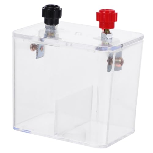 BESTYASH Battery Experiment Kit mit Kupfer Eisen Zinkelektroden Vielseitiges Physikunterricht DIY Material für Elektrochemische Experimente Leicht zu Lagern und Reinigen von BESTYASH