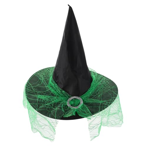 BESTYASH Breiter Netzdesign Mystischer Stil für Maskeraden und Kostümveranstaltungen Halloween Zubehör für Feiern von BESTYASH