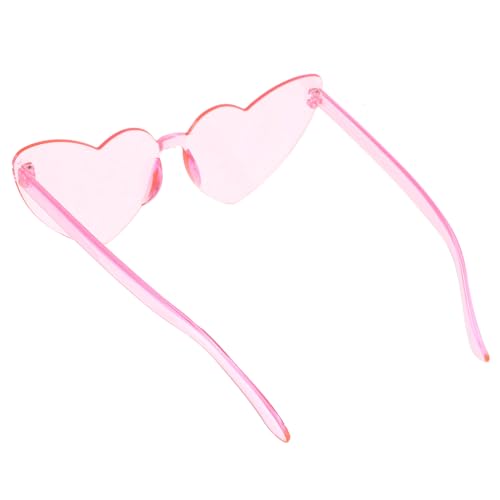 BESTYASH Retro-brille Im Herz-stil Der 90er Originelles Party-accessoire Für Damen Und Herren Pc-material Leichte Modische Brille von BESTYASH