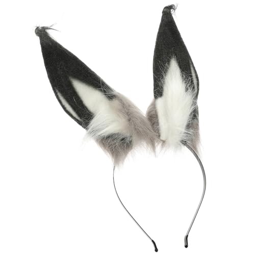 BESTYASH Bunny Ears Haarreif Fluffy Kaninchenohren Kopfschmuck für Damen Plüschige Hasenohren für Cosplay Ostern Partys und Bühnenaufführungen Lustiger Haarreif für und Mädchen BESTYASH Bunny Ears Haarreif Fluffy Kaninchenohren Kopfschmuck für Damen Plüschige Hasenohren für Cosplay Ostern Partys und Bühnenaufführungen Lustiger Haarreif für und Mädchen von BESTYASH