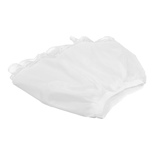 BESTYASH Bustierrock Petticoat Foto Netzrock klein Prinzessin Unterrock Reifenrock geschwollen Scheuern Krinolinerock für Mädchen Unterrock für Damen Krinolinrock für Mädchen Nylon Weiß von BESTYASH