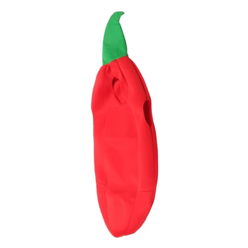 BESTYASH Chili Pepper Kostüm Für Junge Mädchen Lustiges Cosplay-outfit Für Bühnenaufführungen Themenpartys Und Feiertage Leicht Und Für Kleine Fans Von Rollenspielen von BESTYASH
