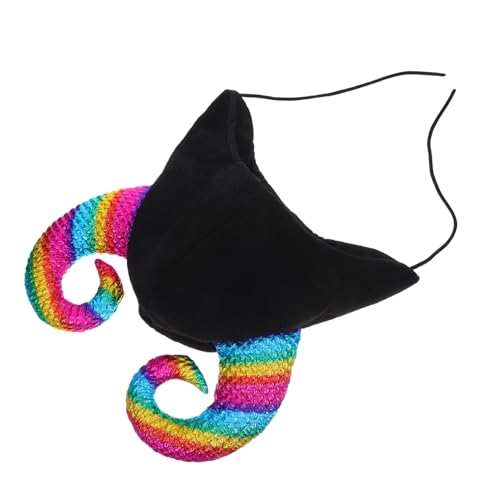 BESTYASH Cow Horn Beanie Mütze mit Hörnern Leichtes Kostümhut Kostüm Winter Warm für Halloween Cosplay Fotorequisit Vielseitig für Indoor Outdoor Veranstaltungen BESTYASH Cow Horn Beanie Mütze mit Hörnern Leichtes Kostümhut Kostüm Winter Warm für Halloween Cosplay Fotorequisit Vielseitig für Indoor Outdoor Veranstaltungen von BESTYASH