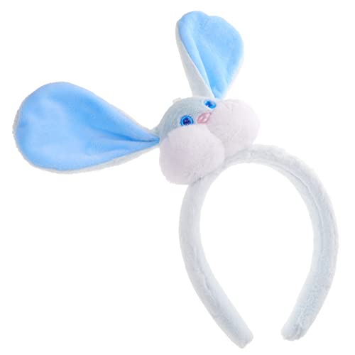 BESTYASH Modisches Hasen Stirnband Plüsch Haarband für Cosplay Partys Hasen Kopfschmuck für Erwachsene Kinder Hasenohr Haarband Einzigartiges Party Accessoire von BESTYASH