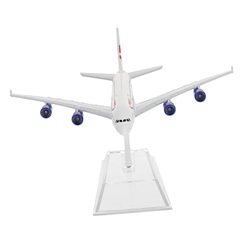 BESTYASH Detailliertes Alloy Flugzeugmodell Schreibtisch Dekoration für Büro und Zuhause Stabiles Desktop Ornament Realistische Nachbildung Eines Zivilen Flugzeugs Home Decor Ergänzung von BESTYASH