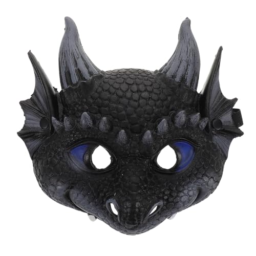 BESTYASH Drachenmaske für Wiederverwendbare Cosplay Maske Lebendigen Farben für Partys und Rollenspiele für Karneval und Halloween Dress Up BESTYASH Drachenmaske für Wiederverwendbare Cosplay Maske Lebendigen Farben für Partys und Rollenspiele für Karneval und Halloween Dress Up von BESTYASH