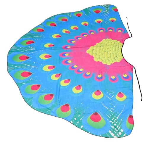 BESTYASH Einzigartiges Pfauenkostüm Cape Für Frauen Leichtes Chiffon Stoff Cape Vertile Beach Cape Parties Und Festivals Pfauen Cape BESTYASH Einzigartiges Pfauenkostüm Cape Für Frauen Leichtes Chiffon Stoff Cape Vertile Beach Cape Parties Und Festivals Pfauen Cape von BESTYASH