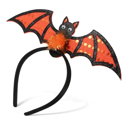 BESTYASH Fledermaus-Stirnband Vampire Halloween-Stirnbänder in großen Mengen Schläger funkeln Erwachsene Partystirnband Halloween Party Dekoration Urlaub Stirnbänder Plastik BESTYASH Fledermaus-Stirnband Vampire Halloween-Stirnbänder in großen Mengen Schläger funkeln Erwachsene Partystirnband Halloween Party Dekoration Urlaub Stirnbänder Plastik von BESTYASH