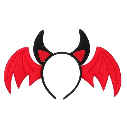 BESTYASH Fledermausflügel Haarreif für Halloween Kinderschmuck für Kostümpartys Leichtes Langlebiges Design für Mädchen für Kreative Looks und Unvergessliche Auftritte von BESTYASH