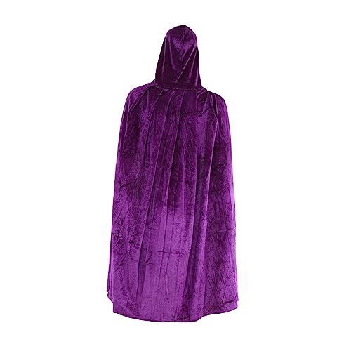 BESTYASH Gothic Kapuzenumhang Für Halloween Und Karneval Kostüm Für Vampir Zauberer Oder Tod Für Fasching Und Cosplay von BESTYASH